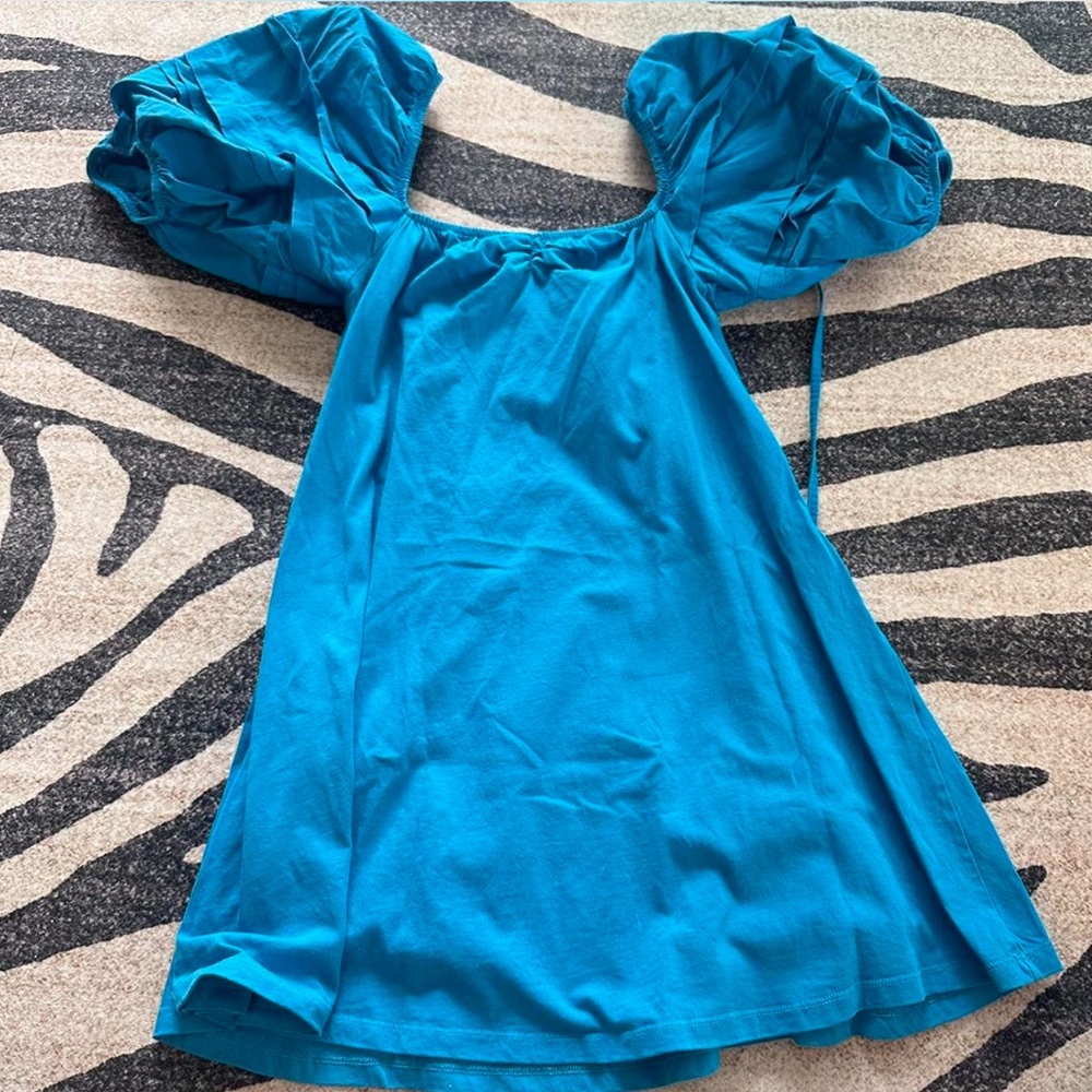ZARA puff sleeve dress